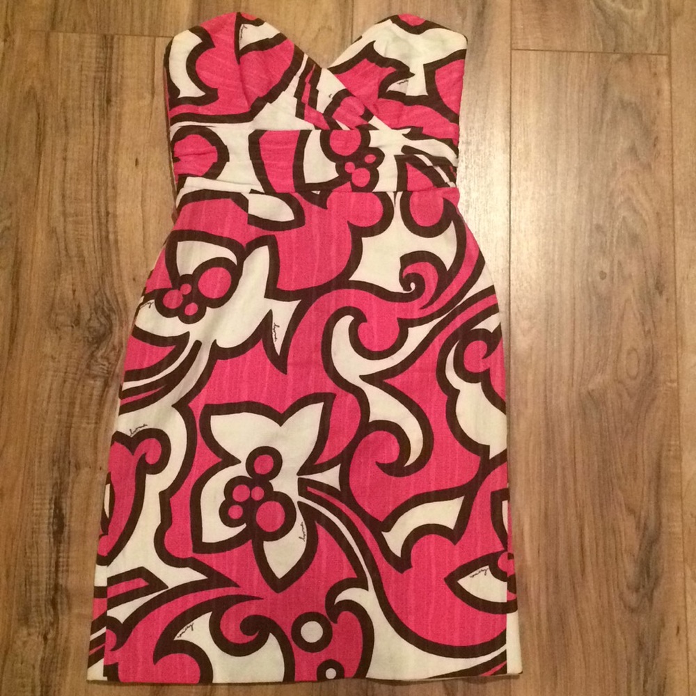 Milly Pink Floral Dress